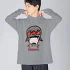 みつぞno鳥絵店のZEBNPA Big Long Sleeve T-Shirt