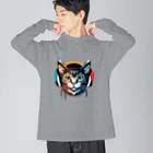 R&N PhotographyのDJ Cat Big Long Sleeve T-Shirt