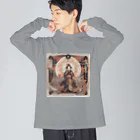 ILATのあわのうたのイメージ Big Long Sleeve T-Shirt