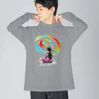 心の森ミュージアム　遊童館の未来を描く Big Long Sleeve T-Shirt