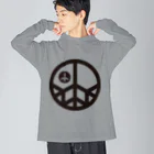 EARTHの循環と調和 Big Long Sleeve T-Shirt