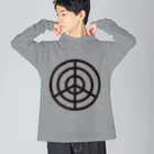 EARTHの循環と調和 Big Long Sleeve T-Shirt