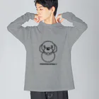 monmocorinsのmonmocorins ビッグシルエットロングスリーブTシャツ