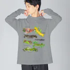 OJIKのいもいも集合 Big Long Sleeve T-Shirt