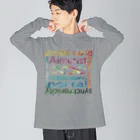 Aimurist のWメビウスの輪　カラフル Big Long Sleeve T-Shirt