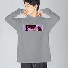 いきものたちの反サステナブル少女 Big Long Sleeve T-Shirt