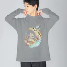 mieのcat　猫 Big Long Sleeve T-Shirt