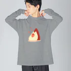 ねこ茶屋だいふくの秋にょげの季節 Big Long Sleeve T-Shirt