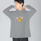 wokasinaiwoのマンゴーリオン Big Long Sleeve T-Shirt