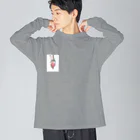 修行僧の手 Big Long Sleeve T-Shirt