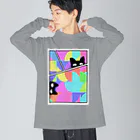 LalaHangeulのにゃんですか？ Big Long Sleeve T-Shirt