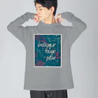 oka__のbotanical Big Long Sleeve T-Shirt