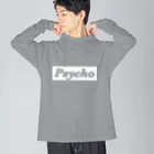 CBのPsycho Whiteシリーズ ビッグシルエットロングスリーブTシャツ