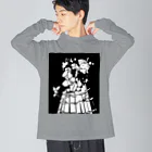 山形屋米店のジュゼッペ・アルチンボルド作 『四季＿秋』 Big Long Sleeve T-Shirt