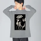 mermaidの雨の日の人魚 Big Long Sleeve T-Shirt