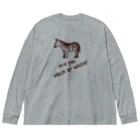 キッズモード某の黒でも白でもなく Big Long Sleeve T-Shirt