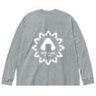 manaのONIGIRI is OISHII!!-白-(三角) Big Long Sleeve T-Shirt