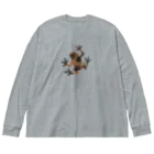 ツバメ堂の茶色いカエル Big Long Sleeve T-Shirt