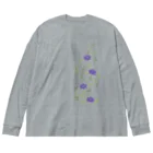 ツバメ堂の鉄扇の花 Big Long Sleeve T-Shirt