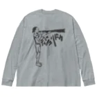 Aiji あいじの★ディジュリドゥTシャツ★ Big Long Sleeve T-Shirt