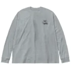 mogura_tanukiのtanuki_vintage01 Big Long Sleeve T-Shirt