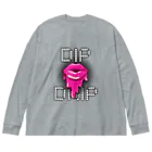 DIP DRIPのDIP DRIP "Melty Lip" Series Big Long Sleeve T-Shirt