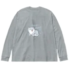 jireh777のグッドナイトワンちゃん ビッグシルエットロングスリーブTシャツ