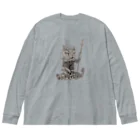 AXL CATのパーシヴァル (AXL CAT) ビッグシルエットロングスリーブTシャツ