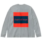 古着風作製所のlight of hope 希望の光 ビッグシルエットロングスリーブTシャツ