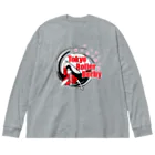 東京ローラーダービーのTRDロゴ Big Long Sleeve T-Shirt