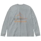 cahillのwind knot ビッグシルエットロングスリーブTシャツ