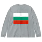 お絵かき屋さんのブルガリアの国旗 Big Long Sleeve T-Shirt