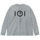 101DESIGNの101DESIGNのデザイン(黒) Big Long Sleeve T-Shirt
