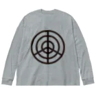 EARTHの循環と調和 Big Long Sleeve T-Shirt