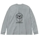 monmocorinsのmonmocorins ビッグシルエットロングスリーブTシャツ