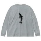 ツバメ堂のイルカ Big Long Sleeve T-Shirt