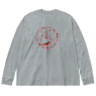 ツバメ堂の赤い鳥 Big Long Sleeve T-Shirt