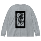 ツバメ堂のうずまき猫 Big Long Sleeve T-Shirt