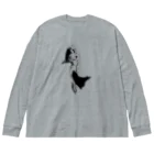 Poooompadoooourのヒクイドリ Big Long Sleeve T-Shirt