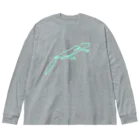 qqqqlmのimori ネオングリーン Big Long Sleeve T-Shirt