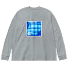 齋藤のtype blue ビッグシルエットロングスリーブTシャツ