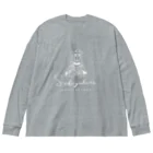 関ケ原CoffeeStandの白インクアイテム Big Long Sleeve T-Shirt