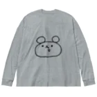 【ama*ama designstore　＜SUZURI店＞】のはらへりくま（BIG） Big Long Sleeve T-Shirt
