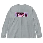 いきものたちの反サステナブル少女 Big Long Sleeve T-Shirt