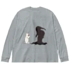 prunelleのオバケとの遭遇 Big Long Sleeve T-Shirt