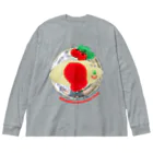 むにゅのにこにこオムライス Big Long Sleeve T-Shirt