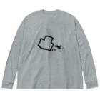 ひいなの凸る猫 Big Long Sleeve T-Shirt