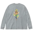 しろうめ庵ノSUZURIさんの阿修羅さん（素手） Big Long Sleeve T-Shirt