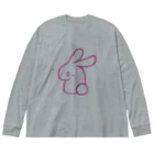 Griffin六三のRabbit ビッグシルエットロングスリーブTシャツ