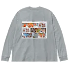 ぷりぷりピンポンパールのぷりぷりピンポンパール　2 Big Long Sleeve T-Shirt